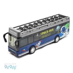 ماکت ماشین فلزی اتوبوس space/city bus تک و عمده