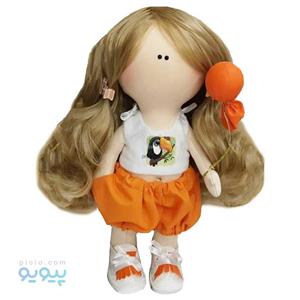 عروسک دست ساز روسی مدل دختر بادکنک به دست