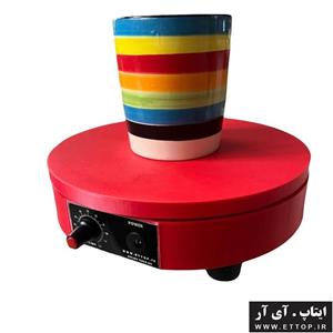 میز گردان rotary table  میز دوار / میز چرخان / مناسب جهت دکوراسیون / پروژه های عکس برداری و اسکنر / قطر 20 سانتی متر دارای ولوم تنظیم سرعت