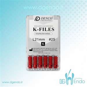 کا فایل دستی دنکو  – K-Files NiTi Denco