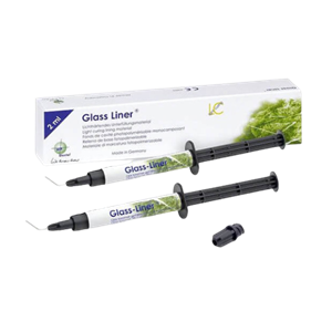 گلاس آینومر کف بندی لایت سرنگی  دوتایی –  WP Dental  Glass Liner