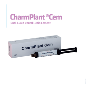 مواد و تجهیزات دندانپزشکی سمان رزینی نیمه دائم ایمپلنت دووال کیور دنتکیست – CharmPlant® Cem 