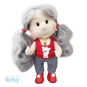 عروسک دست ساز روسی دختر قرمز پوش