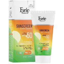 کرم ضد آفتاب بی رنگ اورین مناسب برای پوست های معمولی و چرب با SPF50