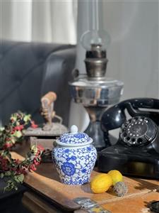 بانکه قهوه،چای و هل۱۲سانت گل سفید