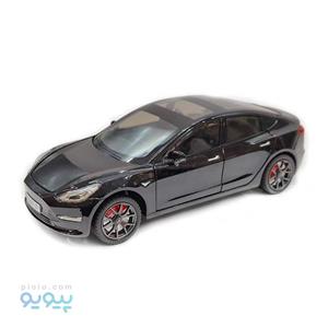 ماکت ماشین فلزی طرح تسلا برقی MODEL 3 تک و عمده
