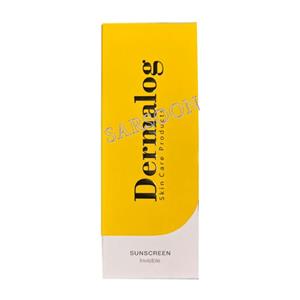 کرم ضدآفتاب بی رنگ SPF50 پوست خشک درمالوگ Dermalog Invisible Dry Skin Sunscreen Cream 50 Ml 
