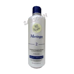 شامپو مغذی و انرژی بخش 2 مورینگا امو مناسب موهای معمولی Moringa Emo 2 Nourishing & Energizing Shampoo for normal hair 
