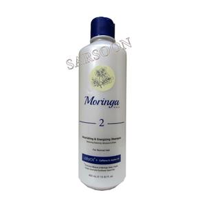 شامپو مغذی و انرژی بخش 2 مورینگا امو مناسب موهای معمولی Moringa Emo 2 Nourishing & Energizing Shampoo for normal hair