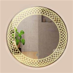 آینه بک لایت سند بلاست مدل D08 سایز قطر 80