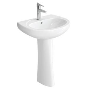 روشویی پایه چینی برند چینی کرد مدل کاملیا 45cm درجه 1