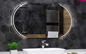 آینه بک لایت سند بلاست مدل B05 سایز 40*60