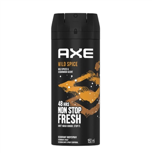 اسپری بدن اکس مدل AXE Wild Spice حجم 150 میلی