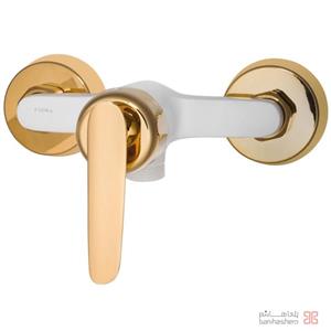 شیر توالت پادرا مدل بتا سفید طلایی