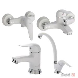 شیرآلات پادرا مدل آلفا سفید کروم