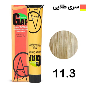 رنگ مو گپ سری طلایی شماره 11.3 Gap