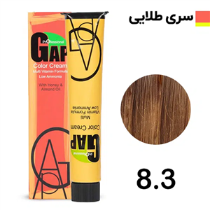 رنگ مو گپ سری طلایی شماره 8.3 Gap
