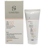 کرم ضد آفتاب رنگی با SPF50  مناسب پوست خشک سانیورا