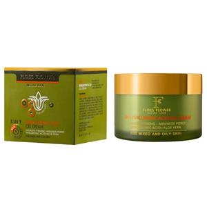 ژل کرم آبرسان حاوی هیالورونیک اسید 3منظوره فلوس فلاور