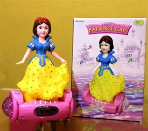 اسباب بازی عروسک سیندرلا اسکوتر سوار موزیکال و رقص نور