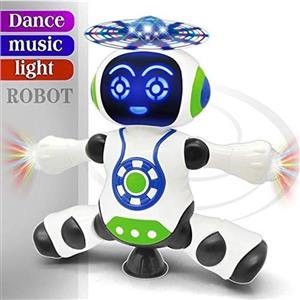 ربات رقصنده موزیکال چراغ دار 
