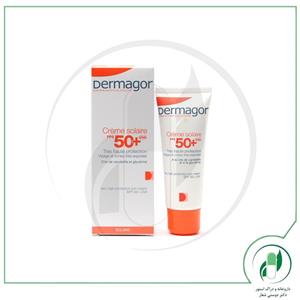 ضدآفتاب spf 50 بی رنگ درماگور - Dermagor