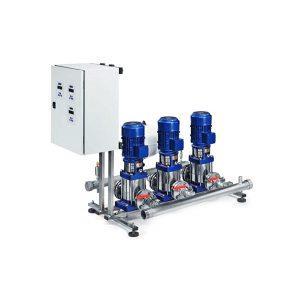 بوستر پمپ آبرسانی دور متغیر 2 خط شوفاژ ایران با پمپ راد پمپ مدل 10ss06