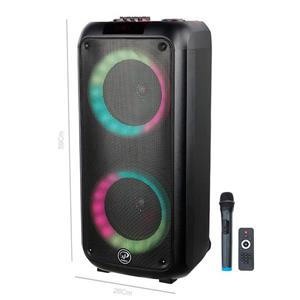 اسپیکر چمدانی بلوتوثی رم و فلش خور XP-Product XP-M1213Aمیکروفون و ریموت کنترل