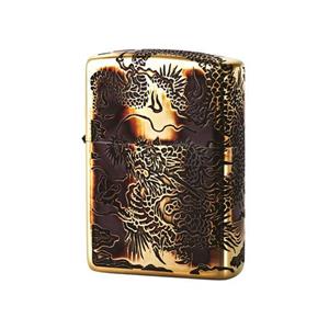 فندک زیپو مدل ZA-3-34B 3MEN RYU GD OXIDIZED