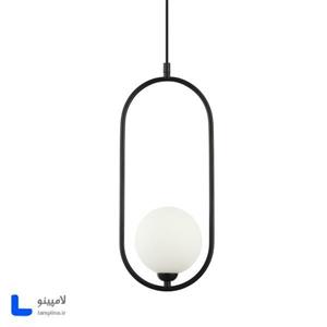 چراغ آویز مدرن مولکولی بیضی تک شعله