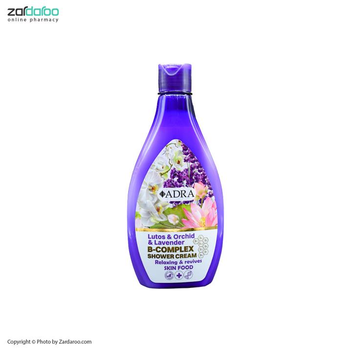 شامپو بدن کرمی حاوی عصاره های نیلوفر آبی و ارکیده و اسطوخودوس آدرا حجم 400 میل