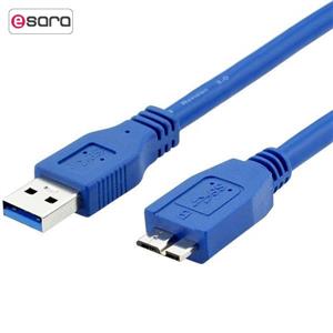 کابل تبدیل USB به Micro-B کی نت مدل HDD طول 1متر
