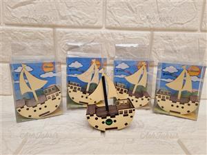 تراش چوبی طرح قایق