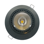 چراغ توکار 40 وات مدل گلکسی تنظیم در دو محور LED4M در رنگ نور استاندارد