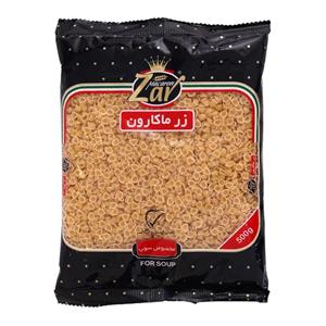 ماکارونی صدفی 500 گرمی زر ماکارون سوپی