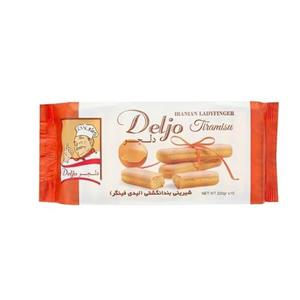 شیرینی بند انگشتی و بیسکوییت لیدی فینگر تیرامیسو دلجو – 220 گرم