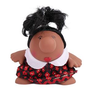 عروسک مستر دماغ خانم پالیز لباس لوزی سیاه پوست