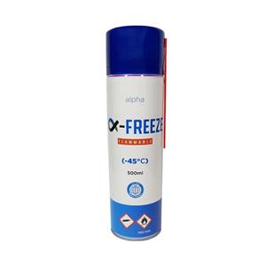 اسپری فریز آلفا مدل ALPHA FREEZE H222-H220 حجم 500 میلی لیتر