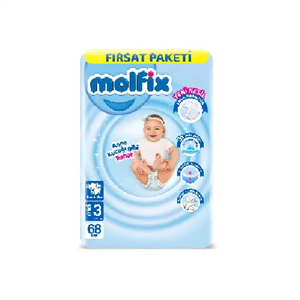 پوشک کودک سایز 3 مولفیکس Molfix 