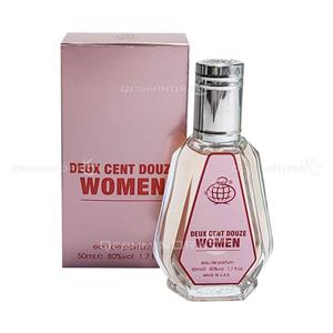 ادکلن 50 میل دیوکس سنت دوز زنانه فرگرانس ورد Deux Cent Douze Women Fragrance World (کارولینا هررا Carolina Herrera 212 )