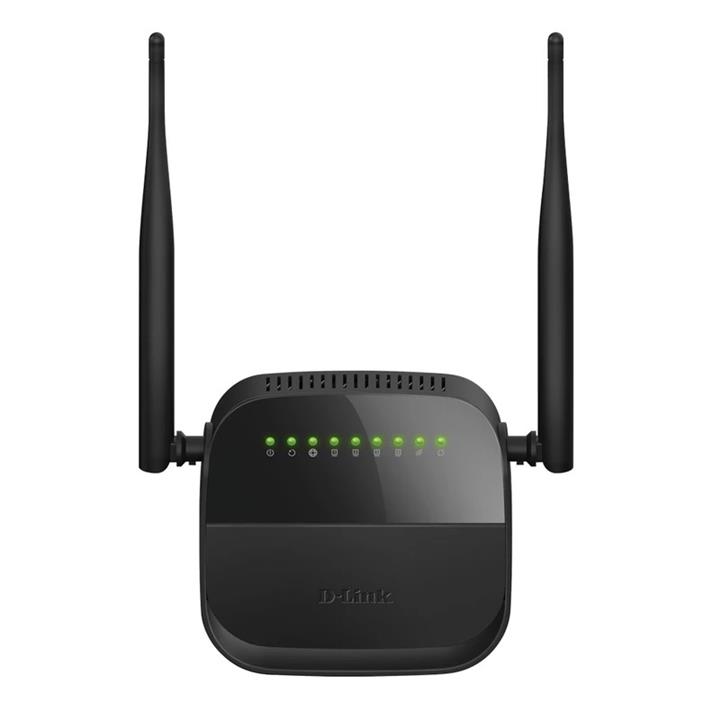 D-Link DSL-124 Wireless N300 ADSL2+ Modem Router