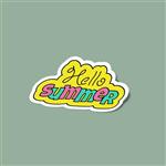 استیکر Hello Summer