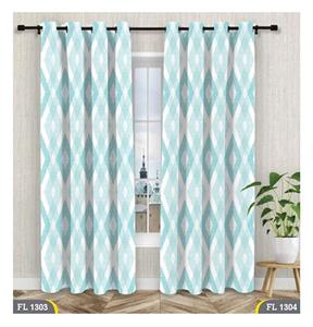 پرده چاپی طرح لوزی کد FL1304
