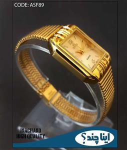 ساعت مچی زنانه طلایی سونکس ساعت SONEX کد ASF89