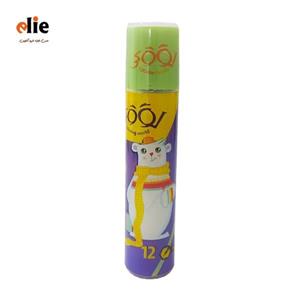 مداد رنگی 12 رنگ استوانه لوکی طرح 2