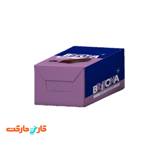 کیک کاکائویی با مغزی شاتوت و روکش شکلات شیری بریتونا (Britona) بسته 24 عددی 