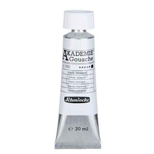 گواش اشمینک سفید 20 میل (akademie gouache 100 white) 