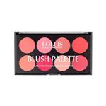 پالت رژگونه فوق حرفه ای لولیز کد 1 Ultra Professional Blush Palette