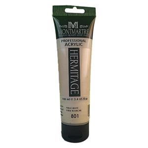 رنگ اکریلیک مونمارت Peral White کد 801