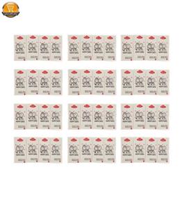 دستمال جیبی ۱۰ برگ گلریز مدل Happy Days مجموعه ۱۲عددی